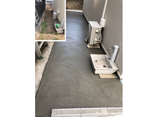 横浜市鶴見区　コンクリート工事