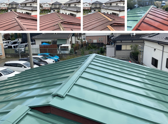 相模原市緑区　屋根塗装
