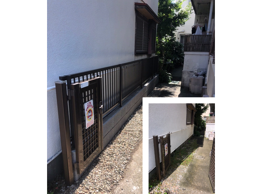 葛飾区　フェンス