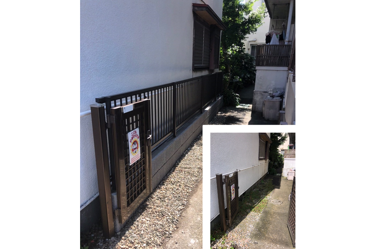 葛飾区　フェンス
