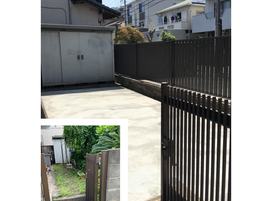 川崎市　庭改修