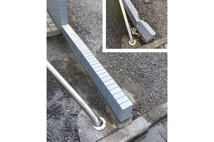 足立区　ブロック補修