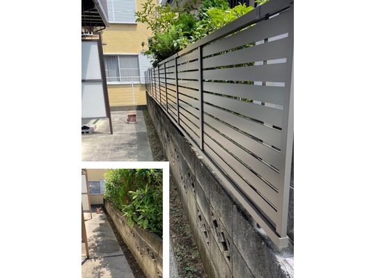 東大和市　フェンス